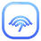 wifi7 icon framed